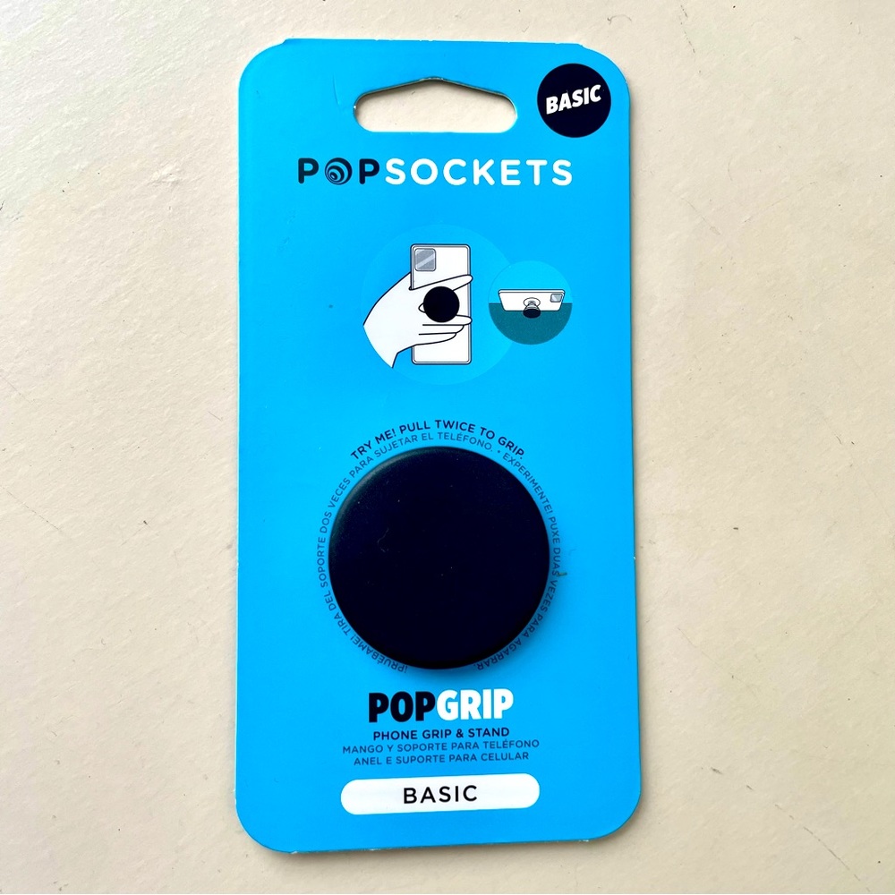 PopSocket Phone Holder Grip Black Pop Socket New